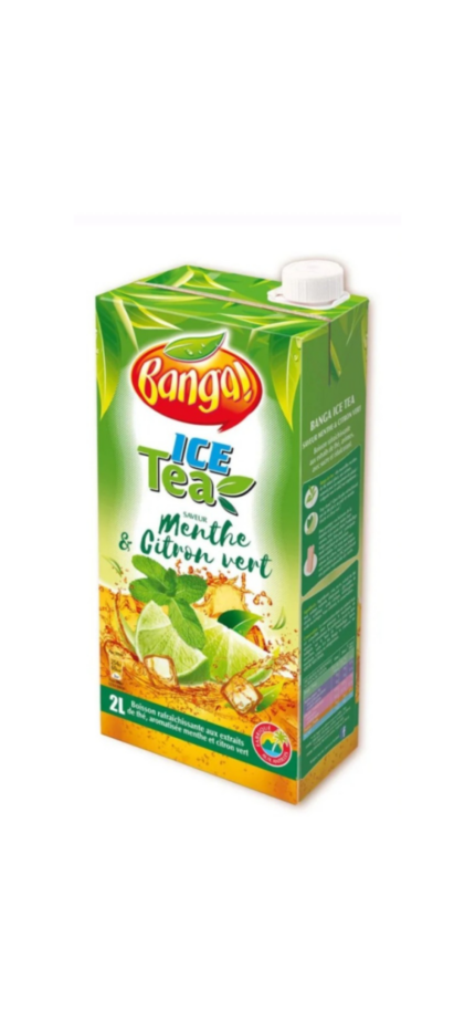 Banga ice menthe citron vert 2L
